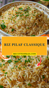 Riz pilaf classique