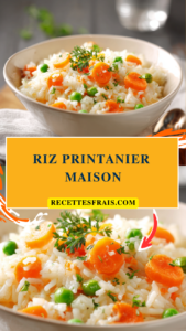 Riz printanier maison