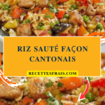 Riz sauté façon cantonais