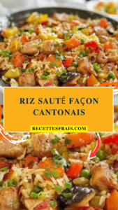 Riz sauté façon cantonais
