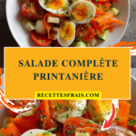 Salade complète printanière