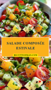 Salade composée estivale