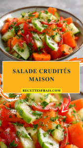 Salade crudités maison