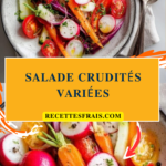 Salade crudités variées