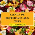 Salade de betteraves aux œufs