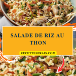Salade de riz au thon