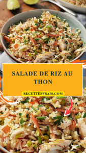 Salade de riz au thon