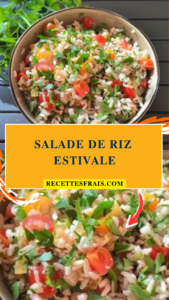 Salade de riz estivale