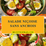 Salade niçoise sans anchois