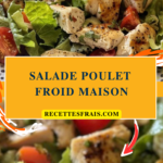 Salade poulet froid maison