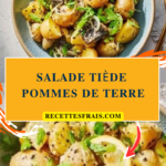 Salade tiède pommes de terre
