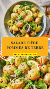 Salade tiède pommes de terre