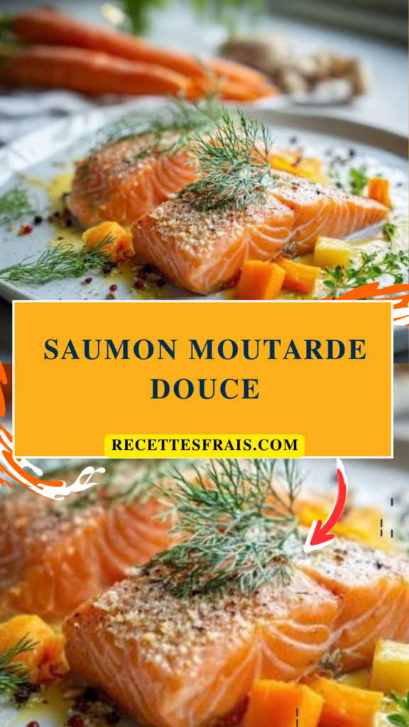 Saumon moutarde douce