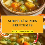 Soupe légumes printemps