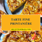 Tarte fine printanière