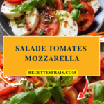Tomates mozzarella salade